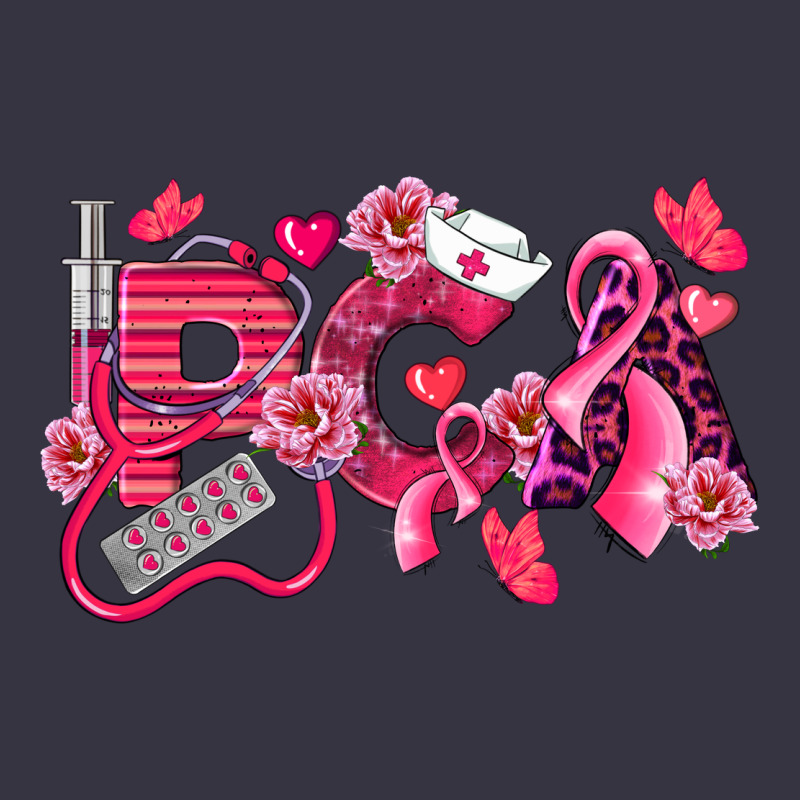 Pca Breast Cancer Patient Care Assistant Vintage Hoodie by LillyAllenDesigns | Teevron