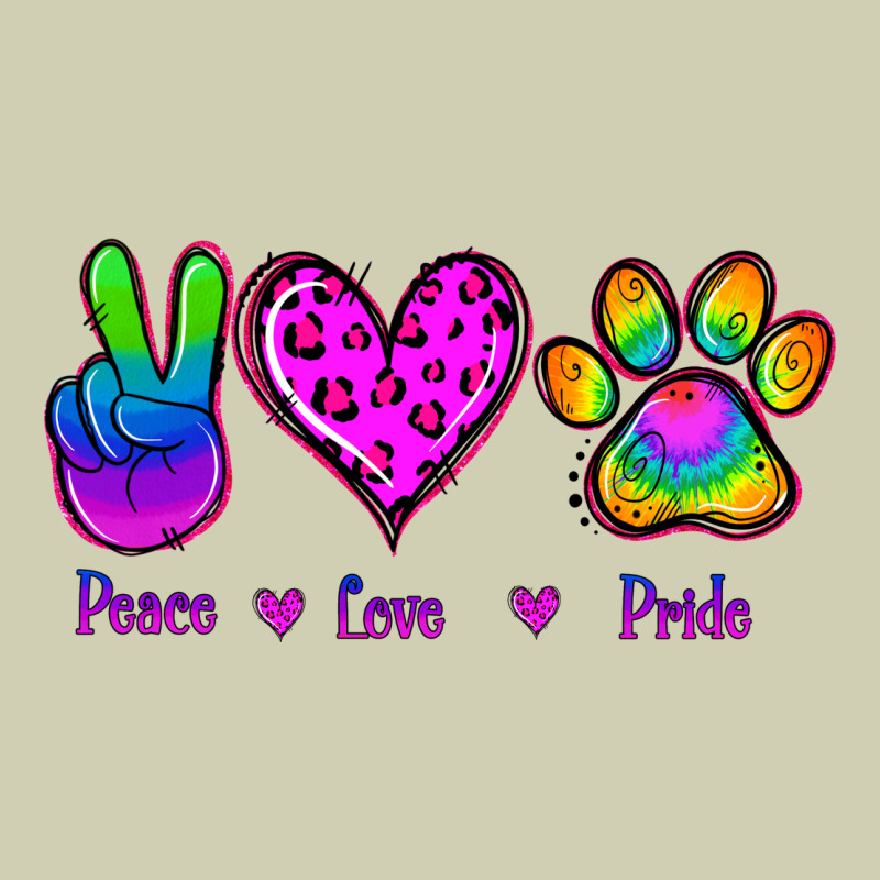 Peace Love Pride Heavy Core Tee by Jasminsmagicworld | Teevron