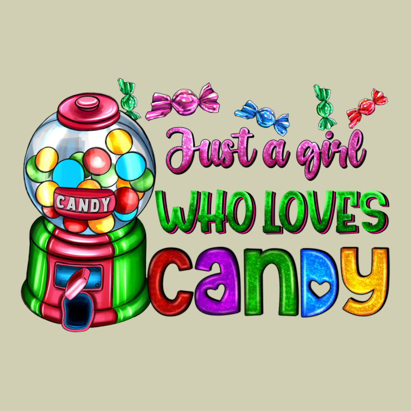 Just A Girl Who Loves Candy Heavy Core Tee by AdoDesignShop | Teevron