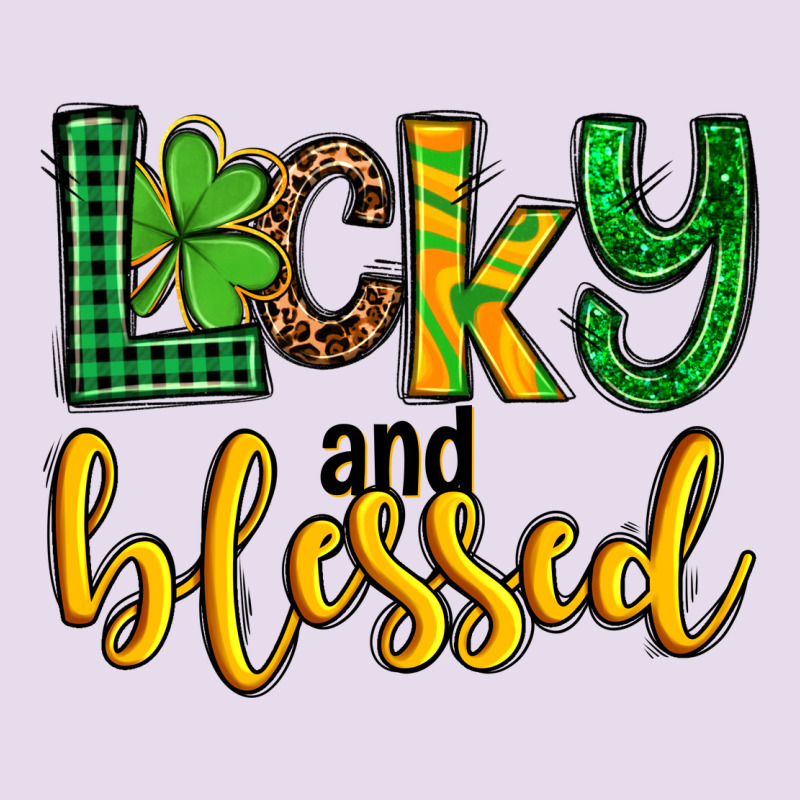 St. Patrick's Lucky And Blessed Premium Hoodie by OliviaCreatesArt | Teevron