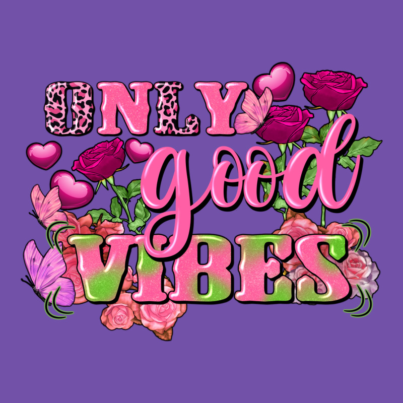 Valentine's Day Only Good Vibes Premium Sweatshirt by FaDigitalArtStudio | Teevron