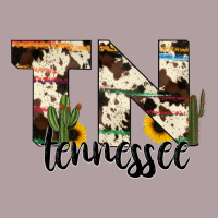 Tenesse State Cowhide Serape Cactus Vintage Hoodie | Teevron
