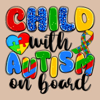 Child With Autism On Board Urban Heavy Tee | Teevron