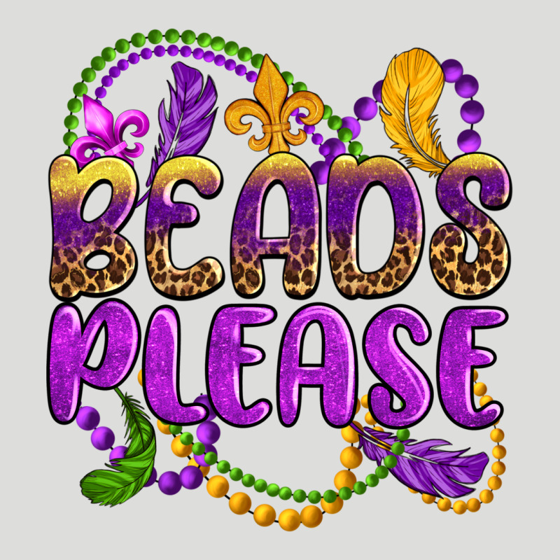 Beads Please Mardi Gras Zipper Hoodie by OliviaCreatesArt | Teevron