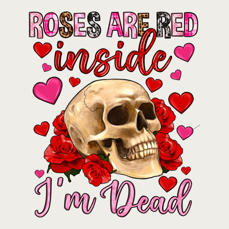 Roses Are Red Inside I M Dead Zipper Hoodie by OliviaCreatesArt | Teevron