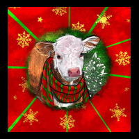Christmas Hereford Calf Urban Hoodie | Teevron