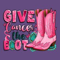 Give Cancer The Boot Vintage Hoodie | Teevron