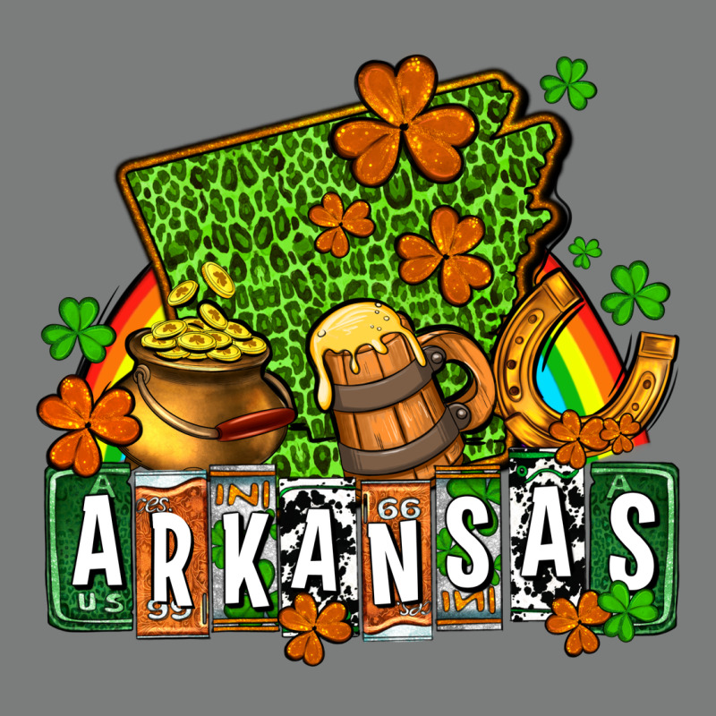St. Patrick's Arkansas Premium Hoodie by OliviaCreatesArt | Teevron
