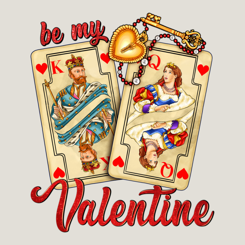 Be My Valentine With Playing Cards And Key Heavy Core Tee by AdoDesignShop | Teevron