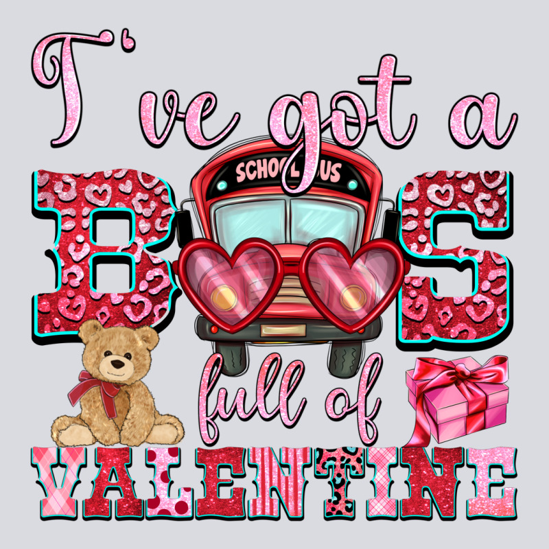 I've Got A Bus Full Of Valentine Zipper Hoodie by OliviaCreatesArt | Teevron