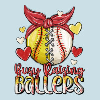 Busy Raising Ballers Ladies Tee | Teevron