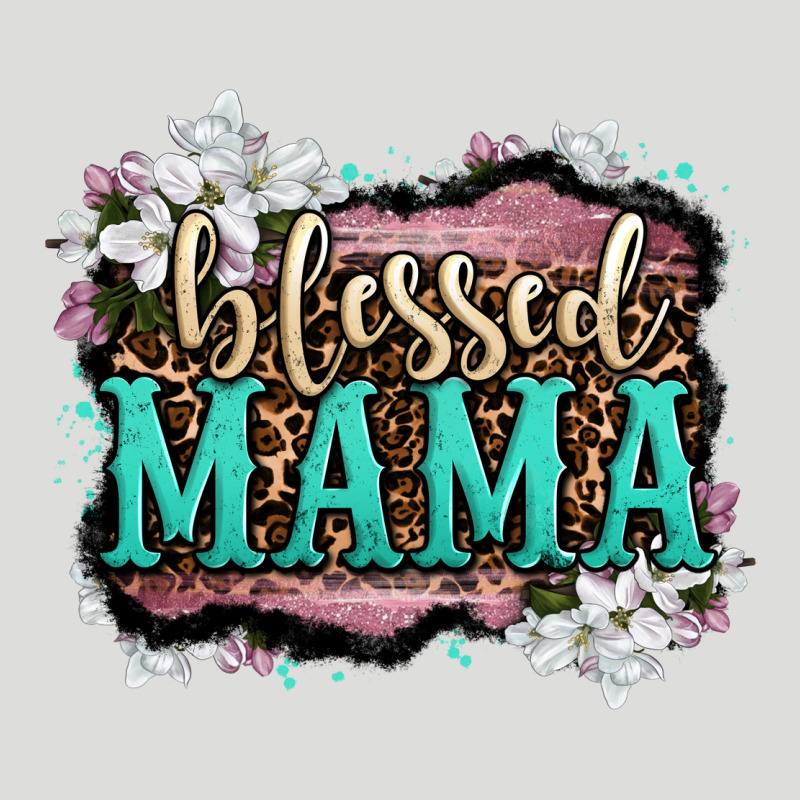 Blessed Mama Zipper Hoodie by OliviaCreatesArt | Teevron