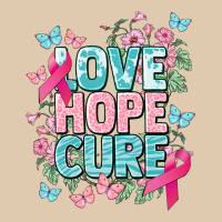 Love Hope Cure Cancer Awareness Heavyweight Sweatshirt | Teevron