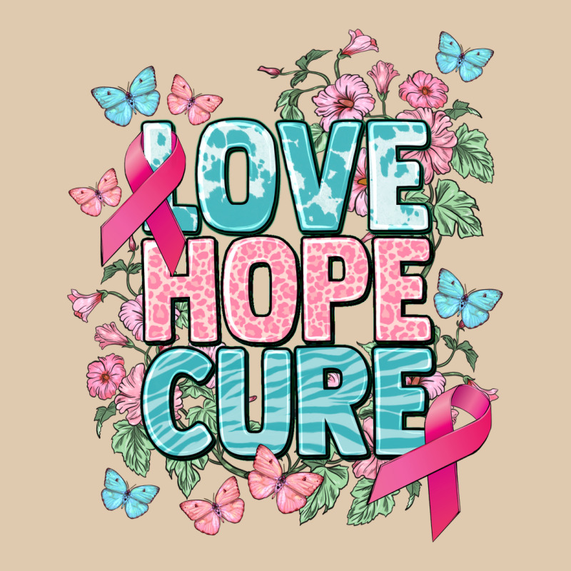 Love Hope Cure Cancer Awareness Heavyweight Sweatshirt by HowdyJamesFarm | Teevron