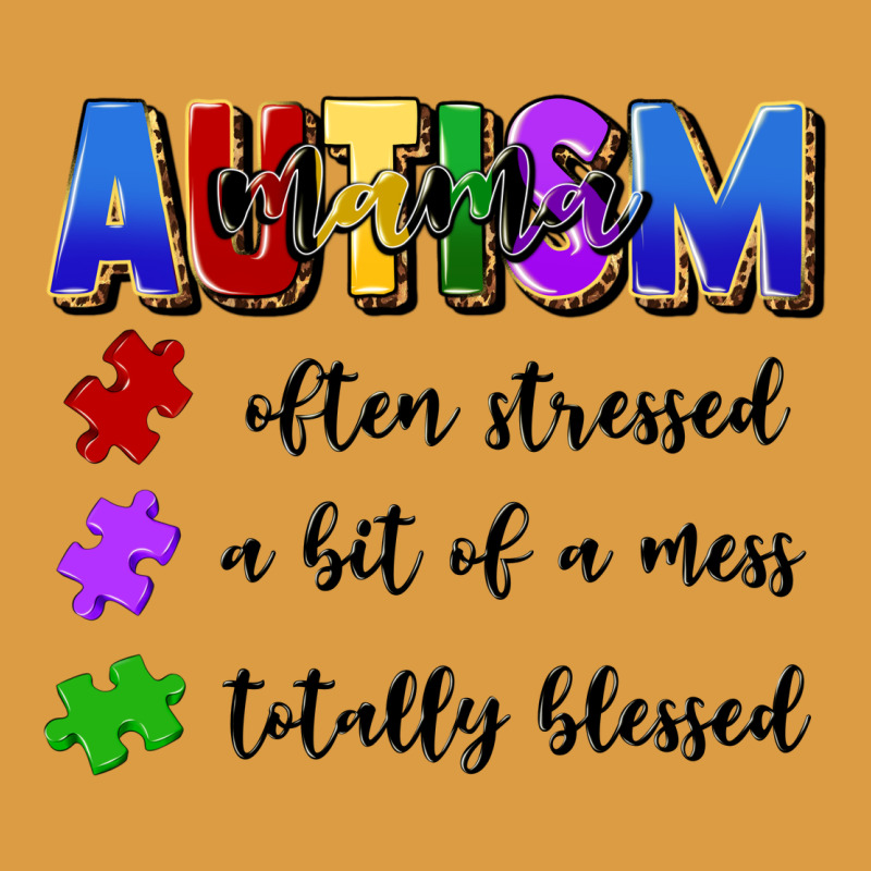 I'm A Hot Mess Always Stressed And Proudly Autism Urban Heavy Tee by Artiststas | Teevron