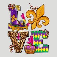Mardi Gras Love Olivia Zipper Hoodie | Teevron