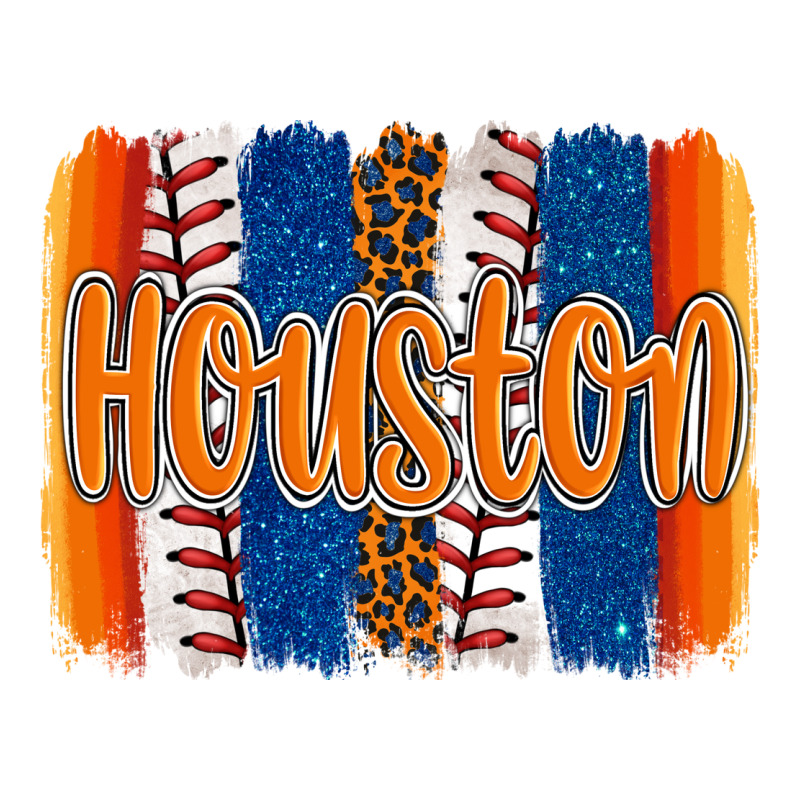 Houston Baseball Team Spirit Brushstrokes Urban Heavy Tee by Artiststas | Teevron
