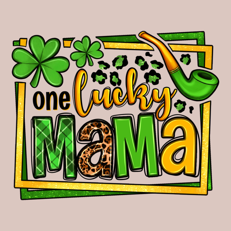 One Lucky Mama St. Patrick's Premium Hoodie by OliviaCreatesArt | Teevron