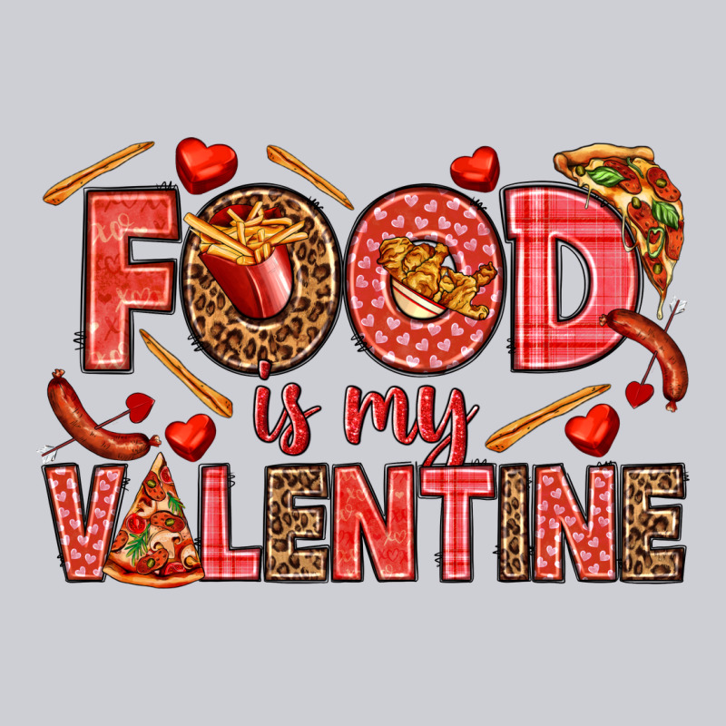 Food Is My Valentine Heavyweight Sweatshirt by HowdyJamesFarm | Teevron