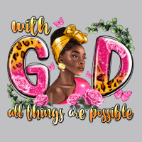With God All Things Are Possible Black Woman Classic Tee | Teevron