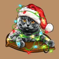 Christmas Scottish Fold Cat Vintage Hoodie | Teevron