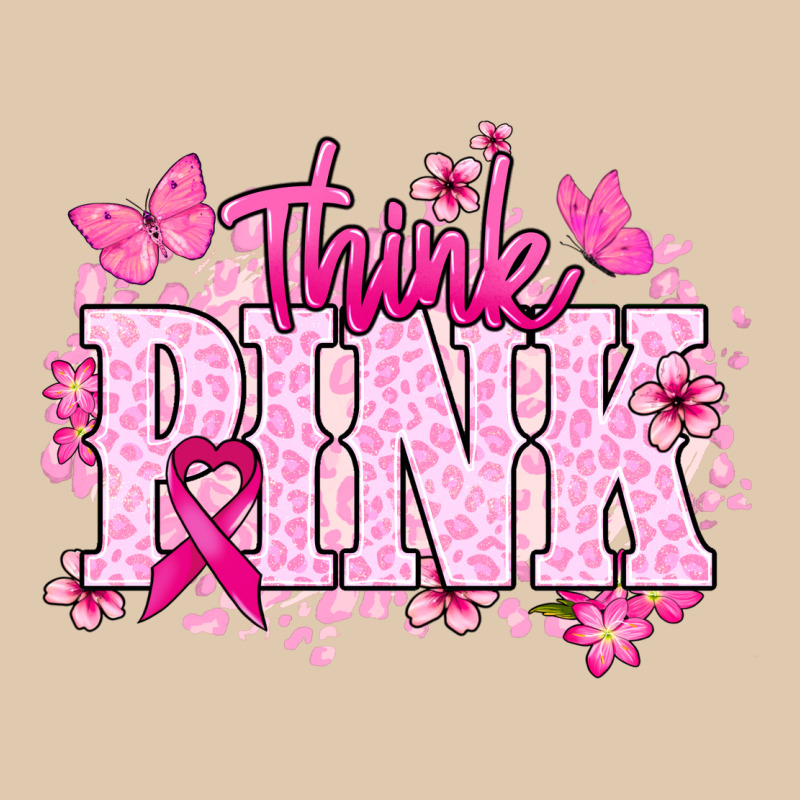 Think Pink Cancer Awareness Heavyweight Sweatshirt by HowdyJamesFarm | Teevron