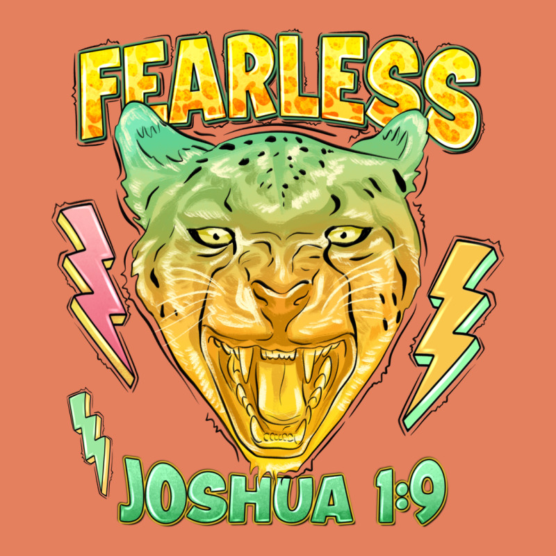 Fearless Joshua 1 9 Cheetah Classic Tee by LillyAllenDesigns | Teevron