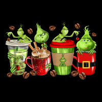 Grinch Coffee Cups Heavyweight Sweatshirt | Teevron