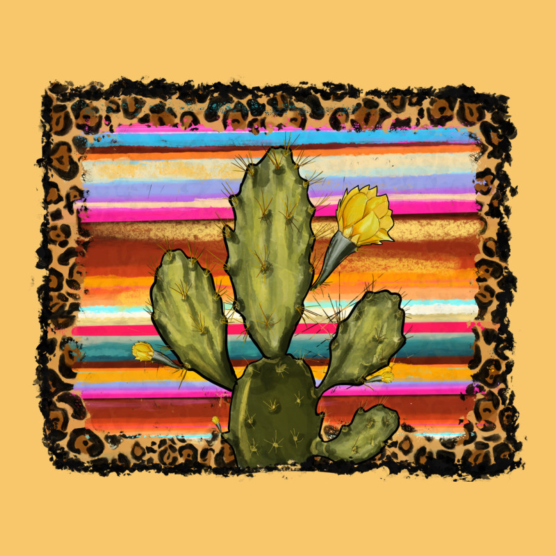Serape Leopard Cactus Vintage Hoodie by RanaPortraitStore | Teevron