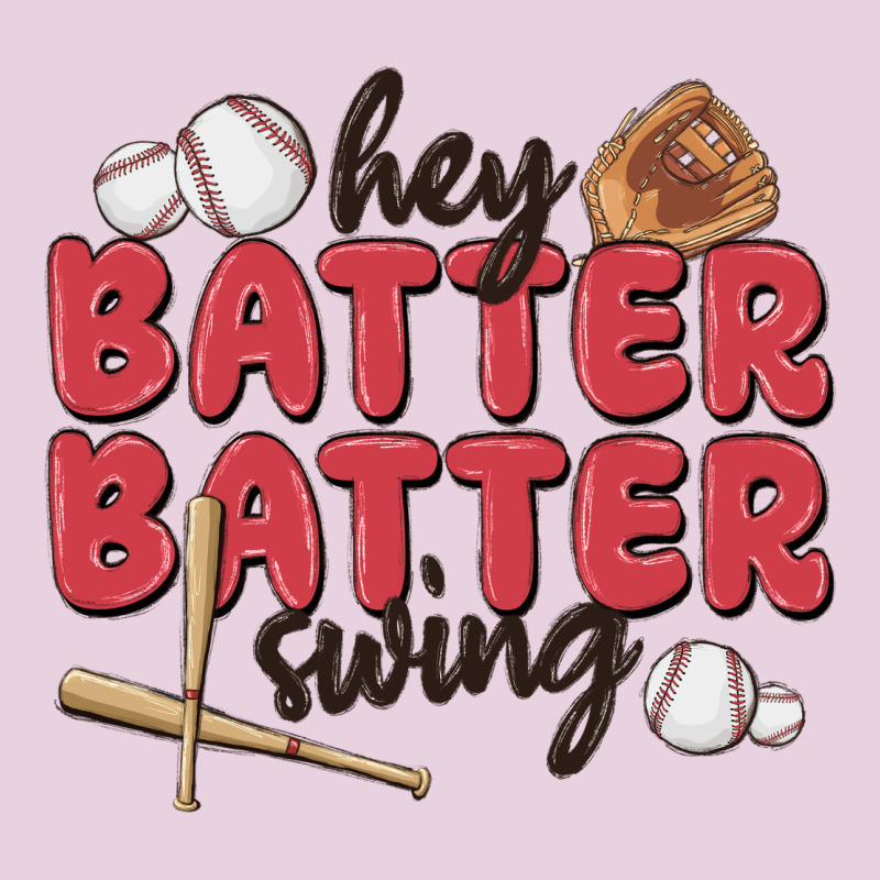 Hey Batter Batter Swing Ladies Tee by MaliasSmallBusiness | Teevron