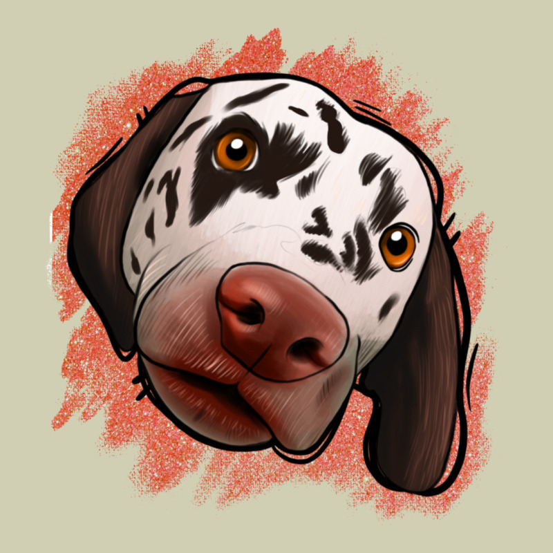 Dalmatians Peach Glitter Background Heavy Core Tee by Jasminsmagicworld | Teevron