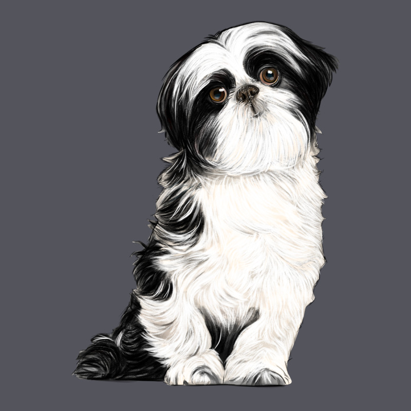 Shih Tzu Dog Vintage Hoodie by LillyAllenDesigns | Teevron
