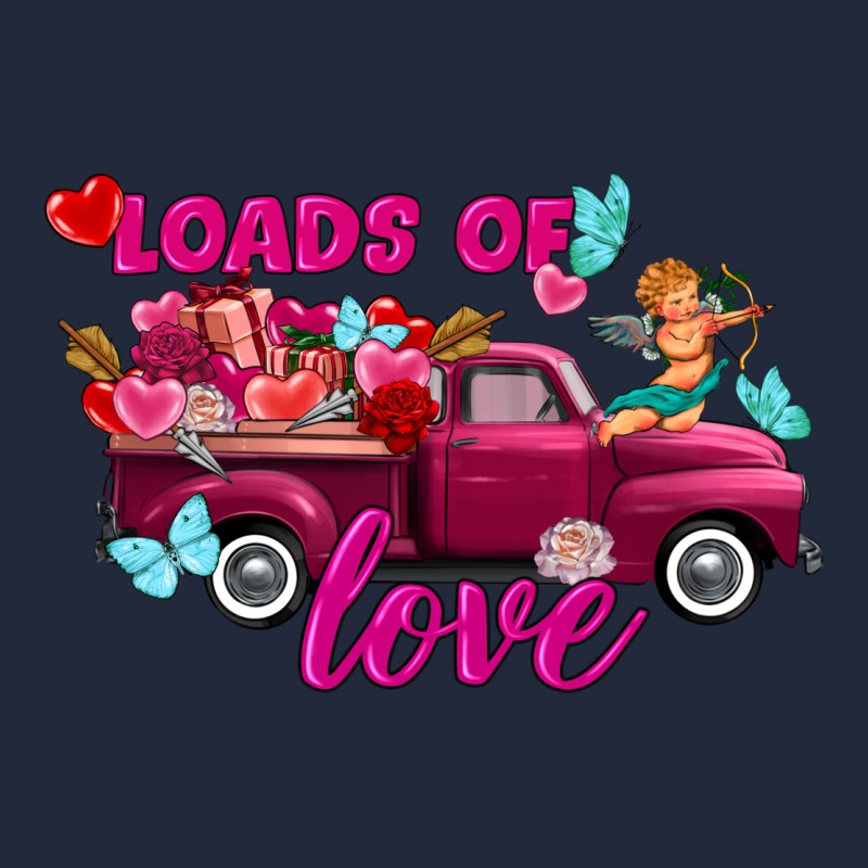 Loads Of Love Valentine's Day Truck Premium Sweatshirt by FaDigitalArtStudio | Teevron