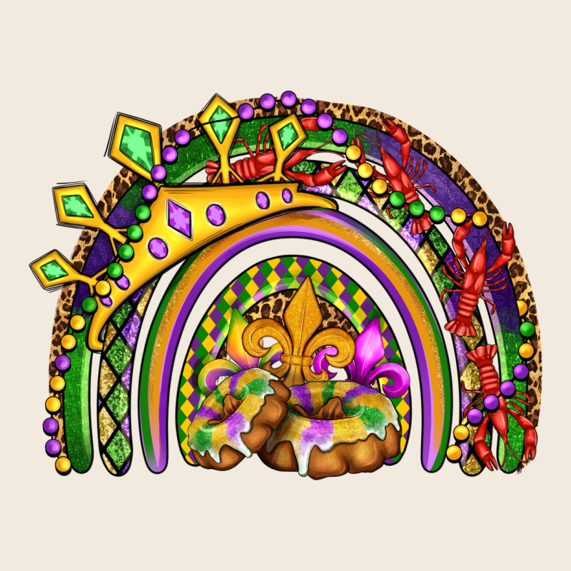 Mardi Gras Rainbow Zipper Hoodie by OliviaCreatesArt | Teevron
