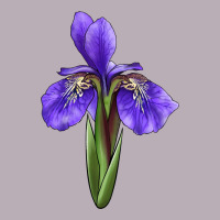 Iris Flower Vintage Tee | Teevron