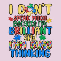 Dont Speak Much Because Im Brilliant Ladies Tee | Teevron