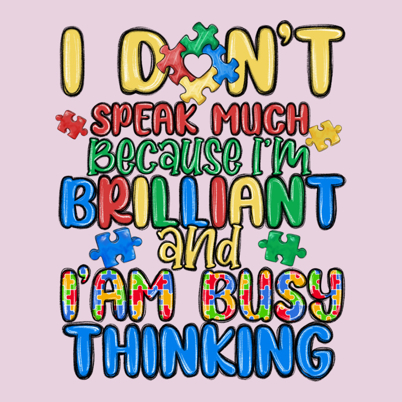 Dont Speak Much Because Im Brilliant Ladies Tee by MaliasSmallBusiness | Teevron