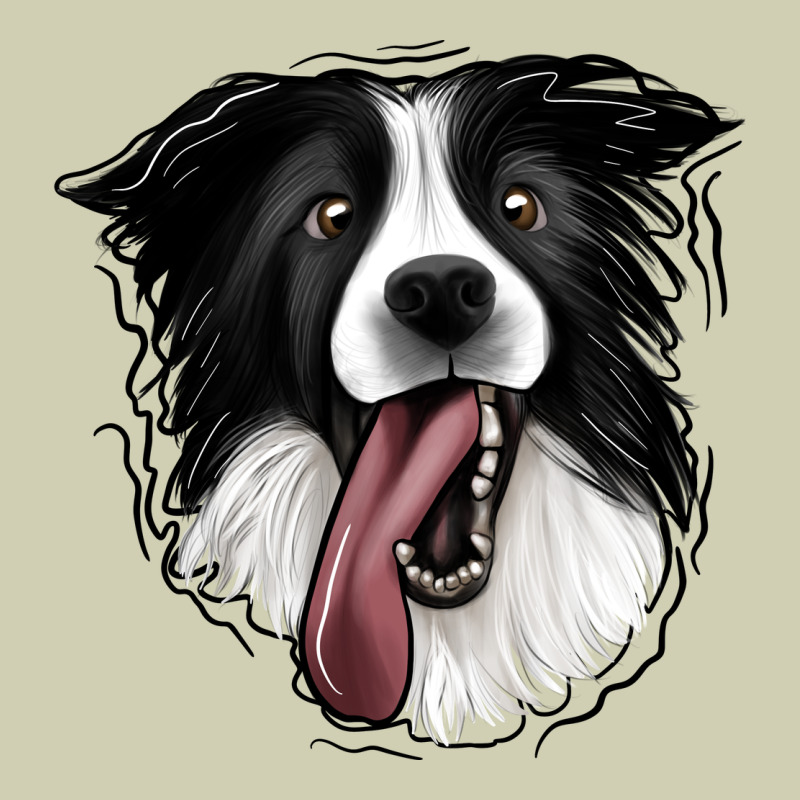 Border Collie Heavy Core Tee by Jasminsmagicworld | Teevron