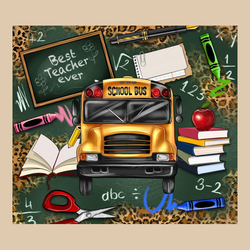 School Bus Back To School Heavyweight Sweatshirt by texasbilliewilder | Teevron