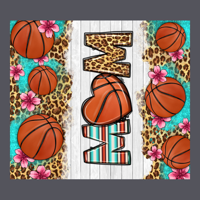 Basketball Mom Vintage Hoodie by LillyAllenDesigns | Teevron