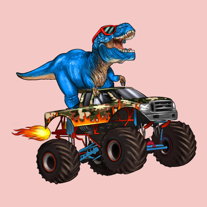 Monster Truck And  T Rex Dinosaur Urban Heavy Tee by Artiststas | Teevron