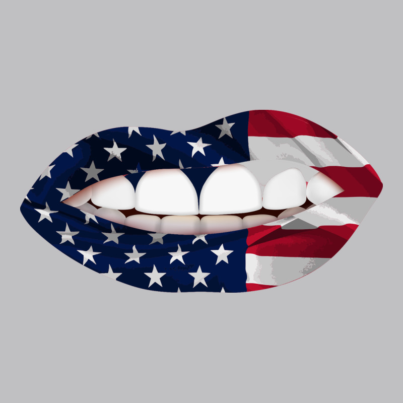 Lips American Flag Long Sleeve Tee by Bettercallsaul | Teevron
