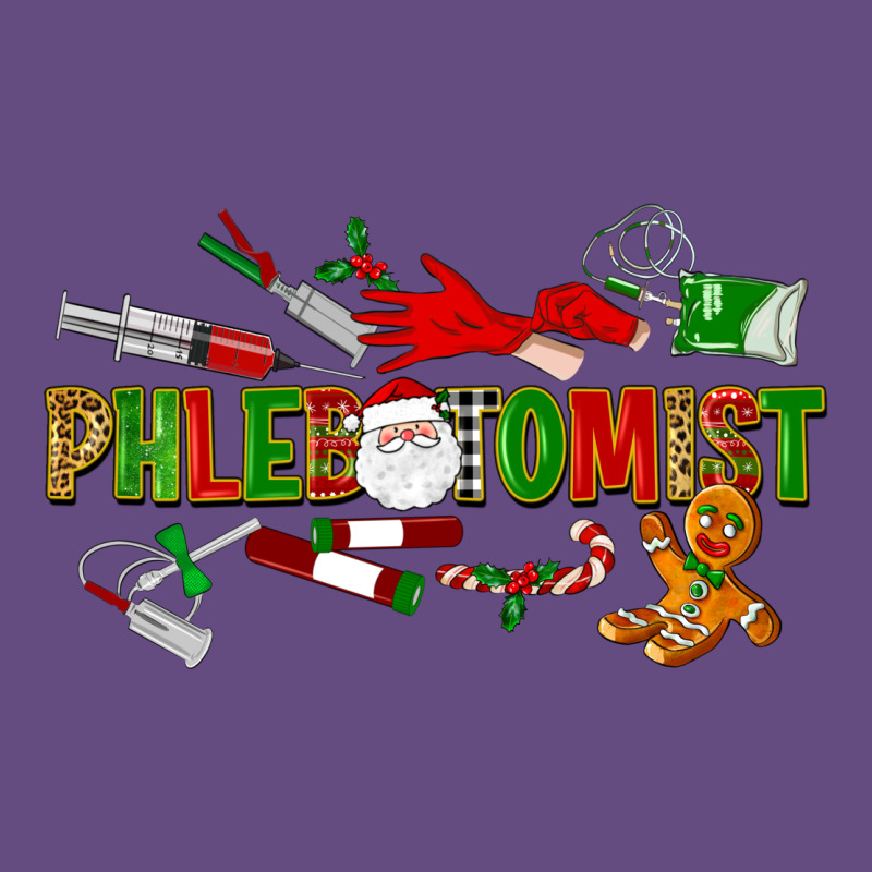 Christmas Phlebotomist Vintage Hoodie by LillyAllenDesigns | Teevron