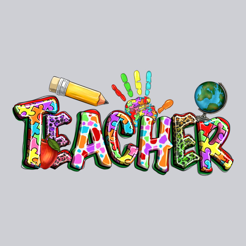 Autism Teacher Heavyweight Sweatshirt by NancyCooperArtShop | Teevron