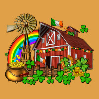 St. Patrick's Farm With Gold Premium Hoodie | Teevron