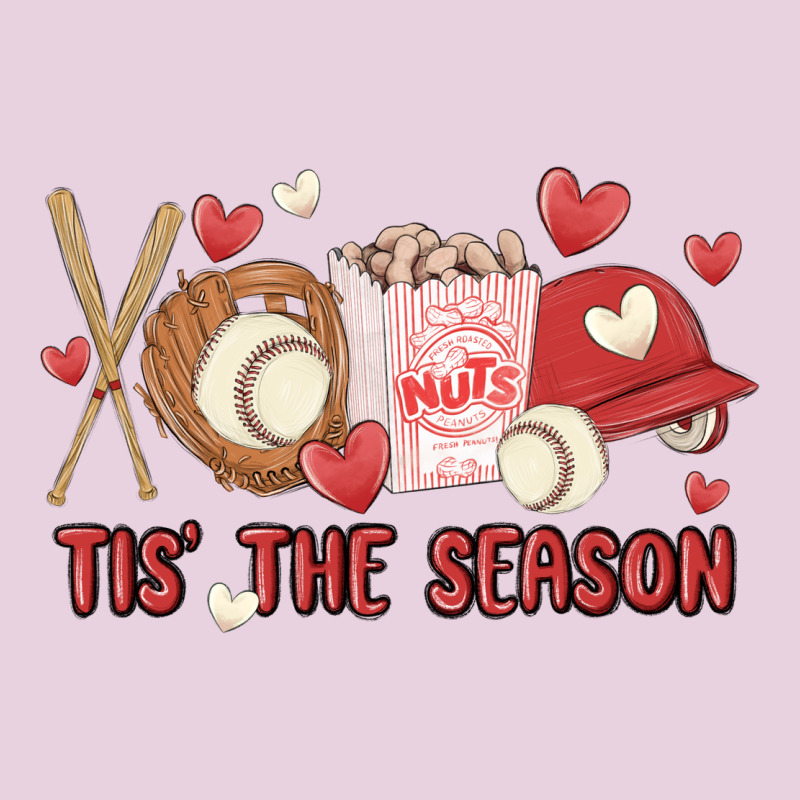 Tis The Season Baseball Ladies Tee by MaliasSmallBusiness | Teevron