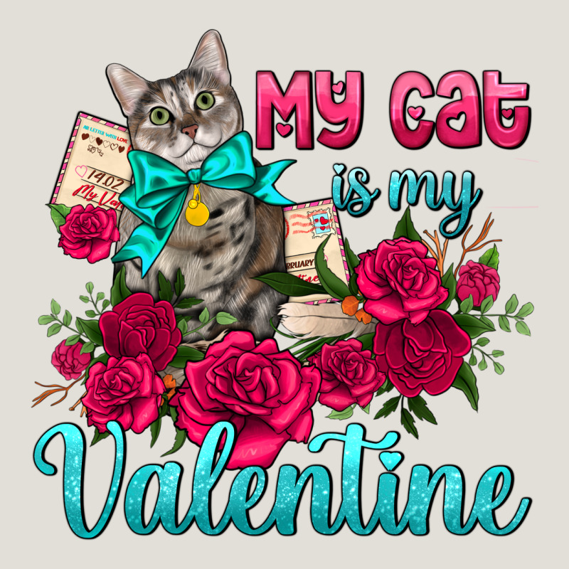 My Cat Is My Valentine Heavy Core Tee by AdoDesignShop | Teevron