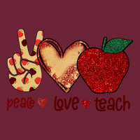 Peace Love Teach Long Sleeve Tee | Teevron