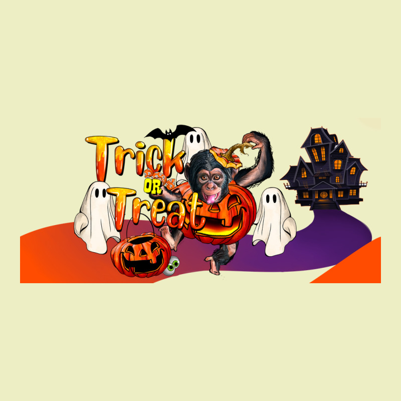 Trick Or Treat Baby Chimpanzee Urban Hoodie by LillyAllenDesigns | Teevron