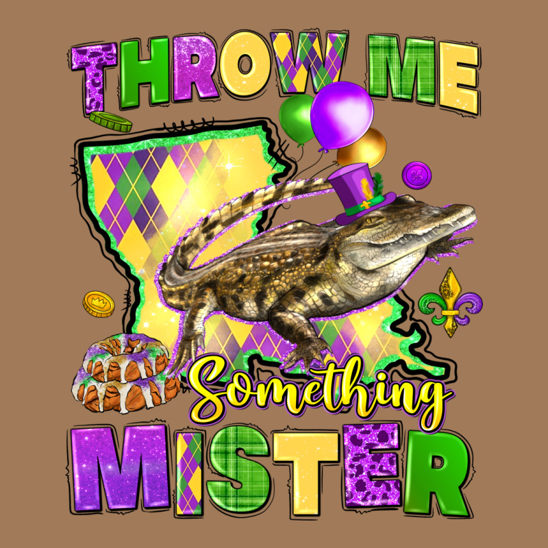 Throw Me Something Mister Louisiana Mardi Gras Classic Tee by LillyAllenDesigns | Teevron